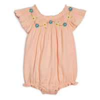 Louise Misha  Coral Josephine Romper