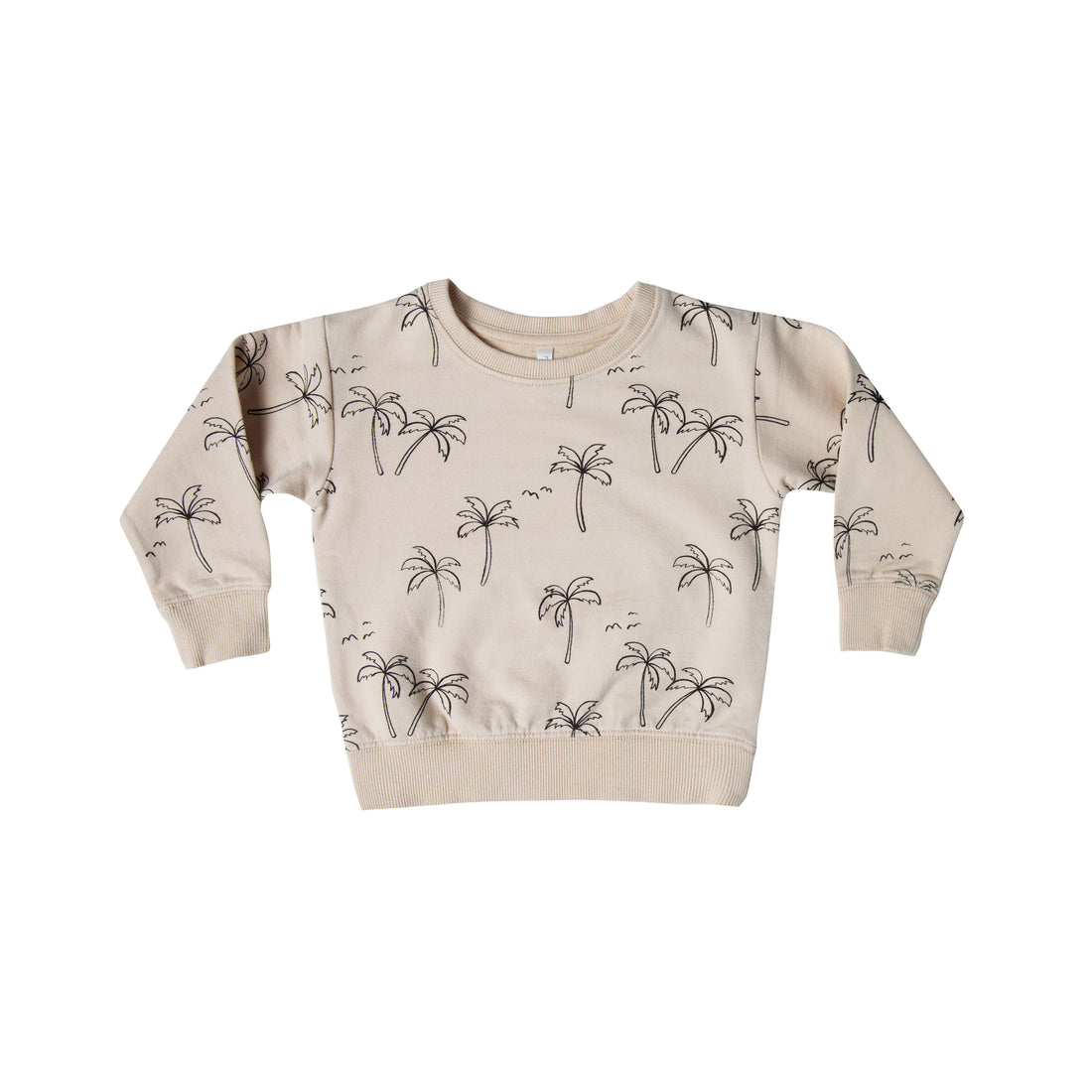 Rylee and Cru Pearl Palm Trees Sweatshirt