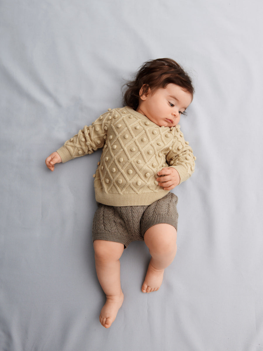 FUB Baby Structure Bloomers - Beige Melange