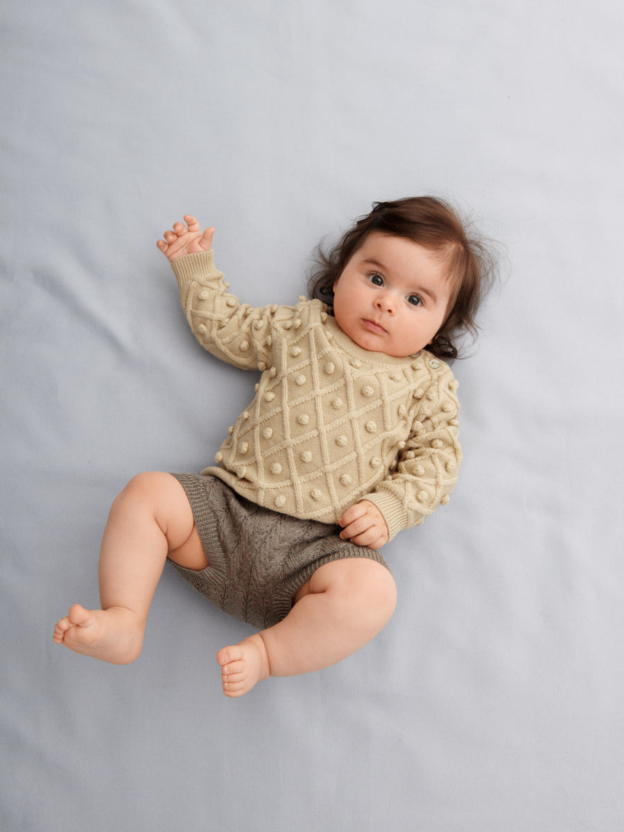 FUB Baby Structure Bloomers - Beige Melange