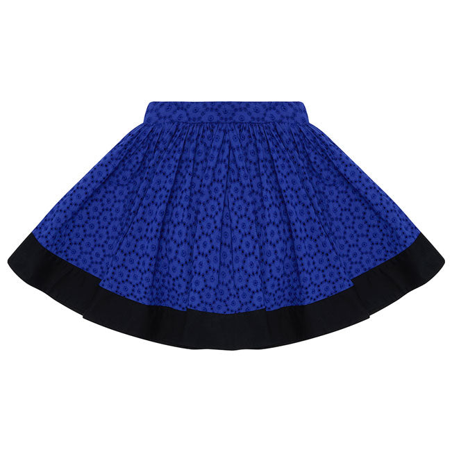 The Middle Daughter Broderie Anglaise Full Swing Skirt