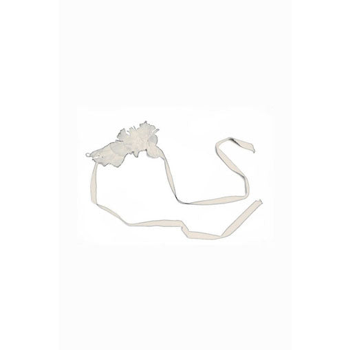 Little Creative Factory Cream Flower Ribbon