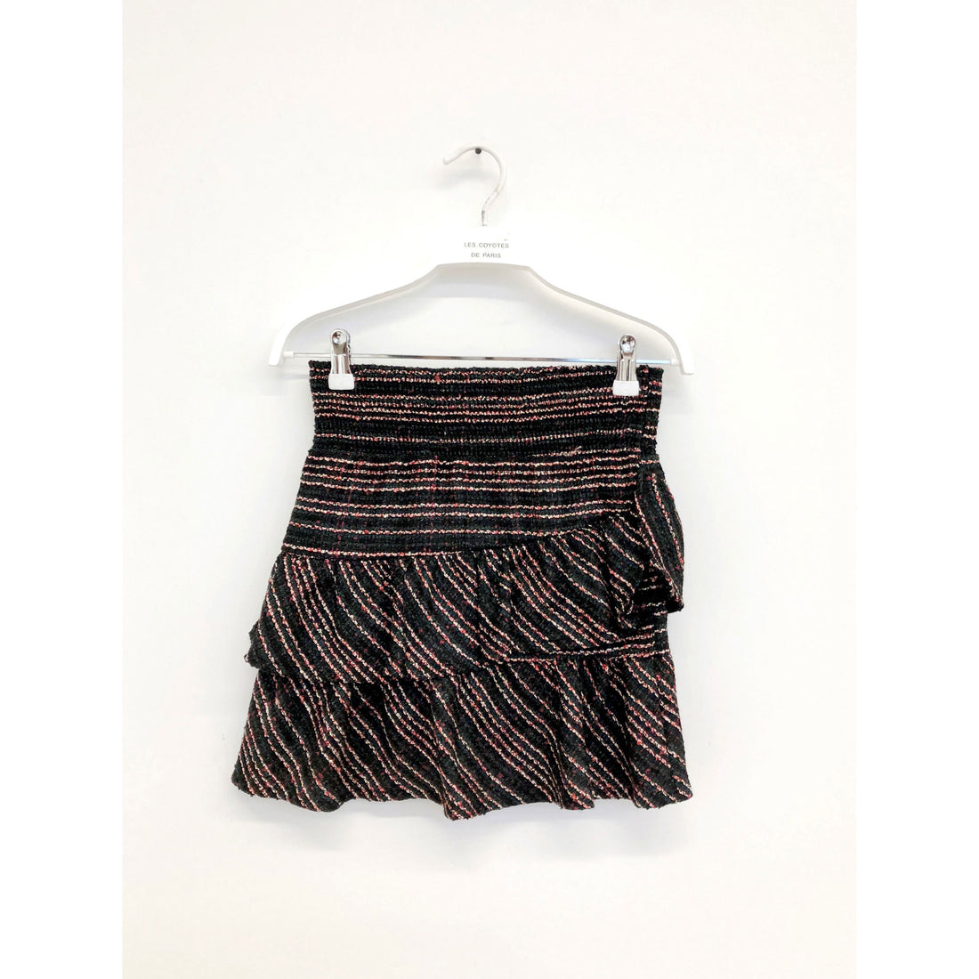 Les Coyotes de Paris Boucle Check Isabelle Skirt