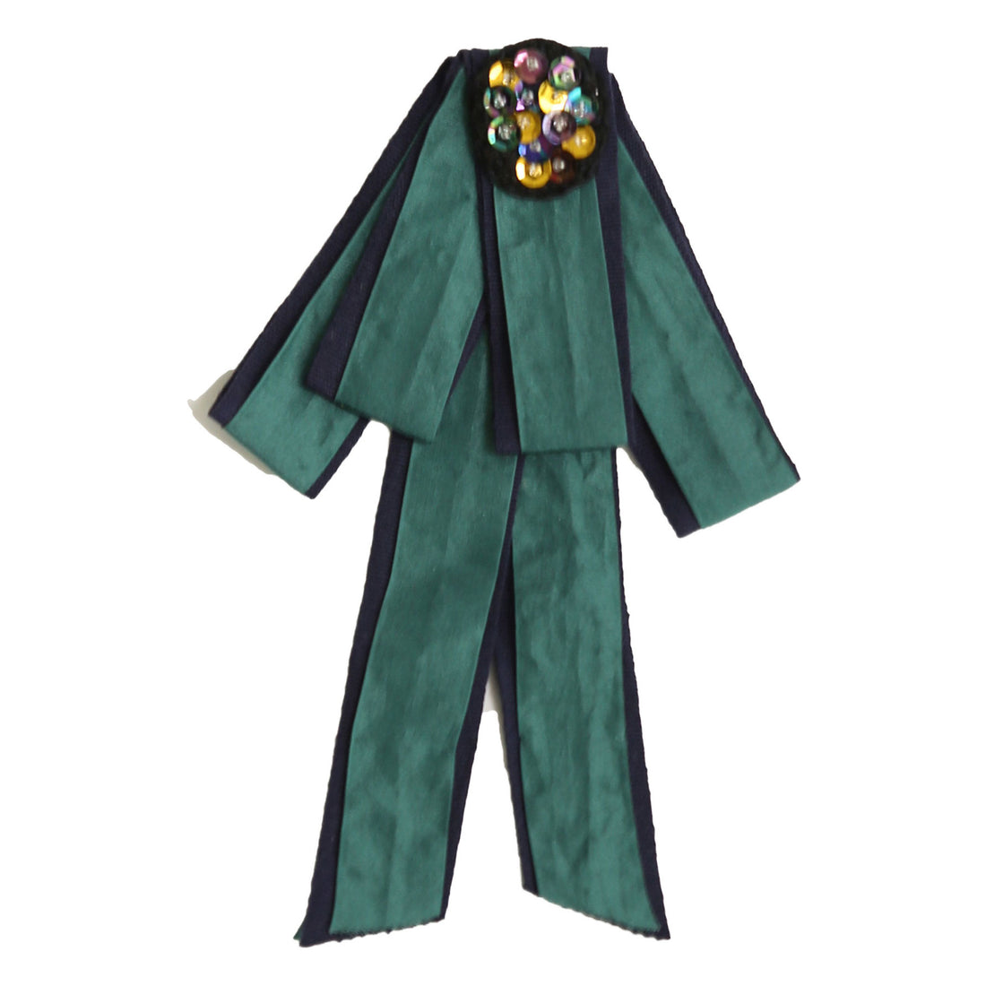 Tia Cibani Forest Mix Clara Ribbon Brooch