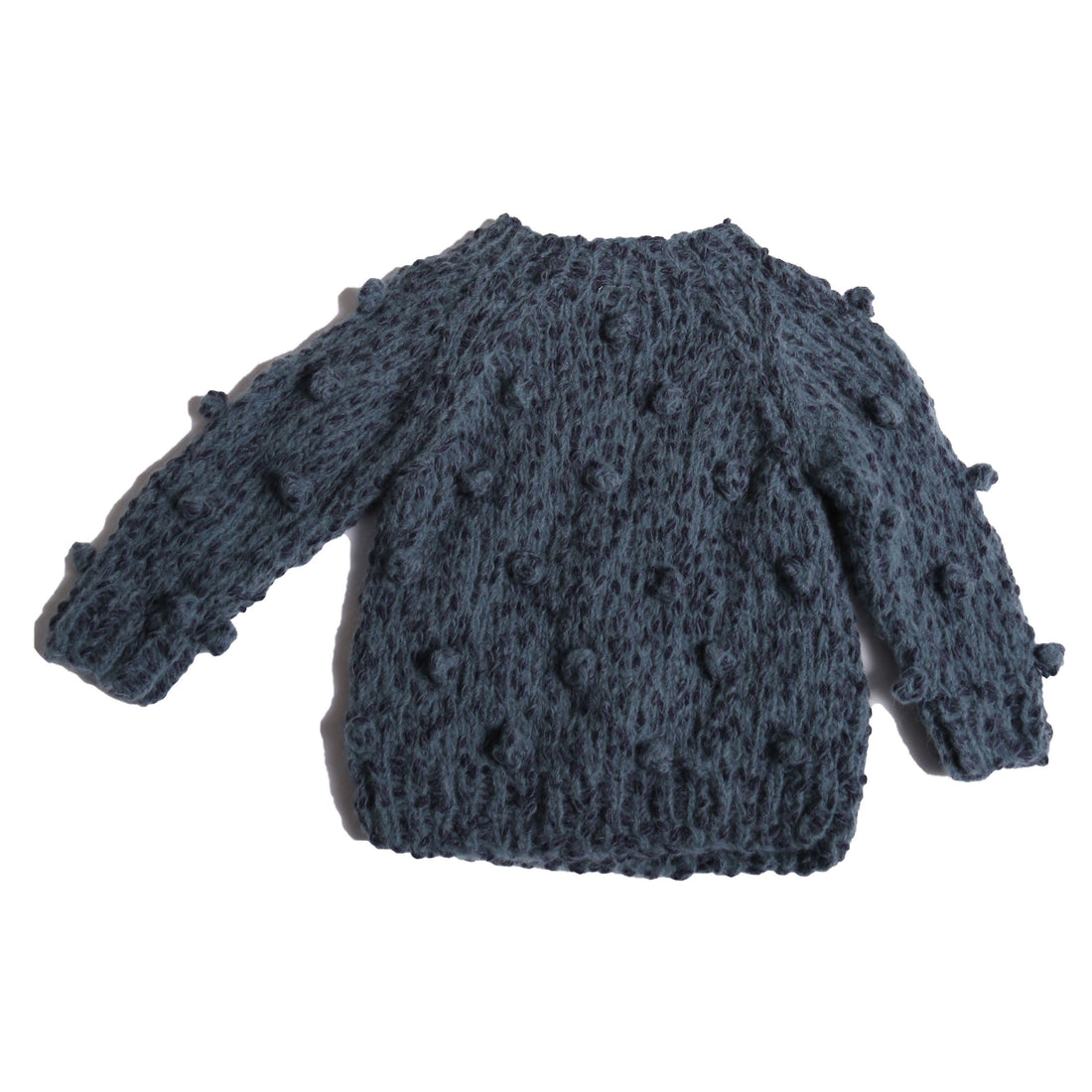 Tia Cibani Levi Mix Hand Knit Bobble Pullover