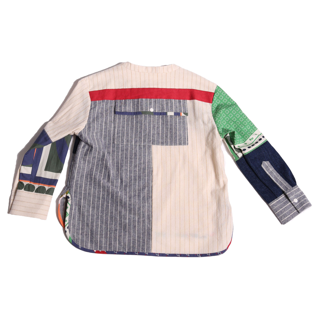 Tia Cibani Opal Mix Baxter Patchwork Henley