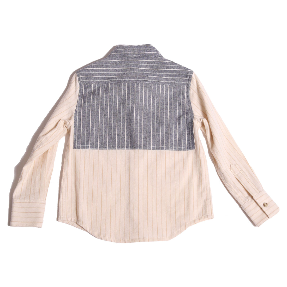Tia Cibani Opal Mix Kelly Patchwork Button Down