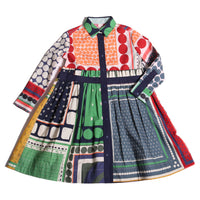 Tia Cibani Bandana Newburgh Ruffled Frock