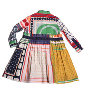Tia Cibani Bandana Newburgh Ruffled Frock