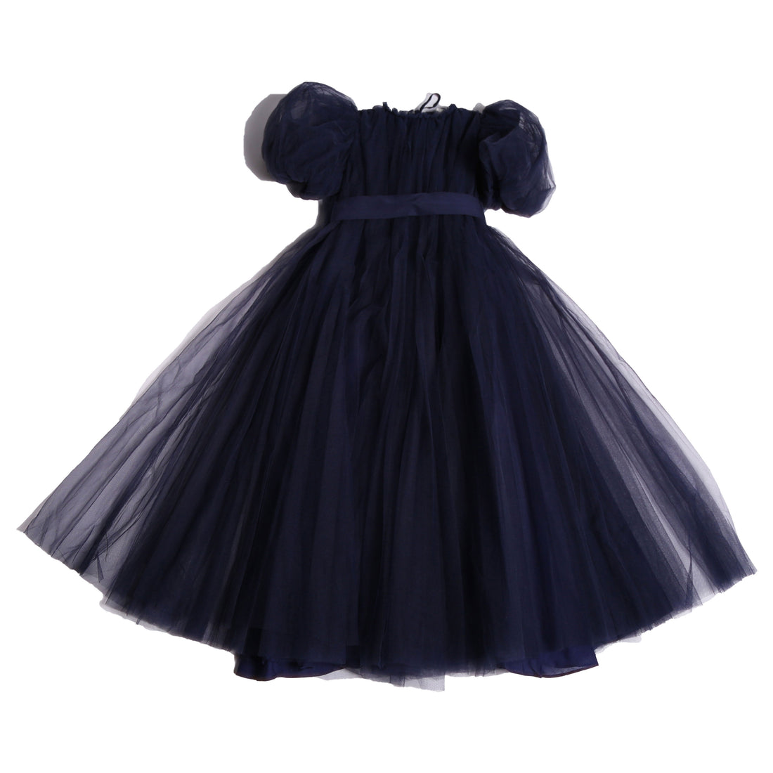 Tia Cibani Levi Crush Pleated Smocked Maxi Dress