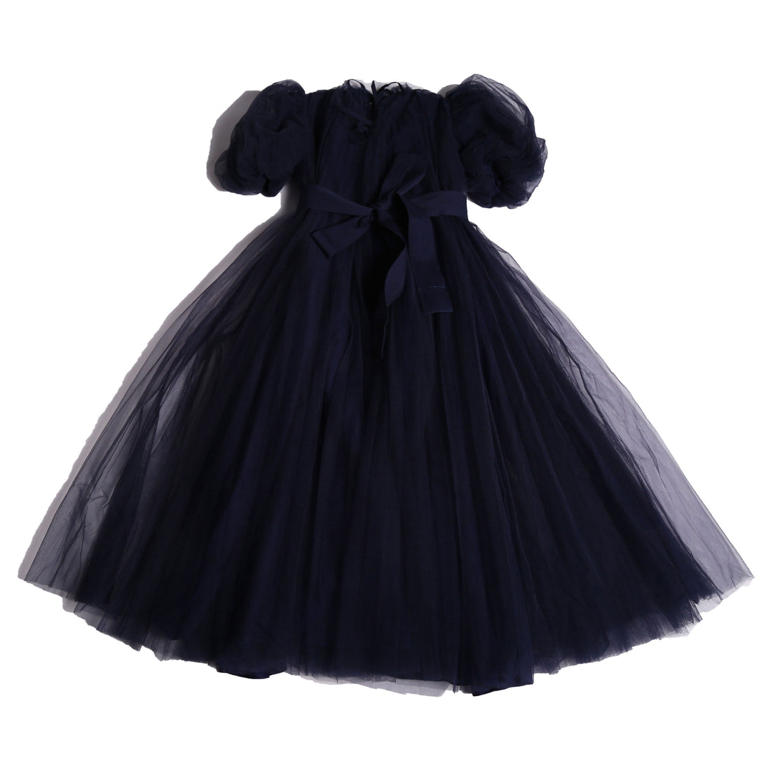 Tia Cibani Levi Crush Pleated Smocked Maxi Dress