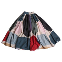 Tia Cibani Sunrise Kelly Fit And Flare Maxi Skirt