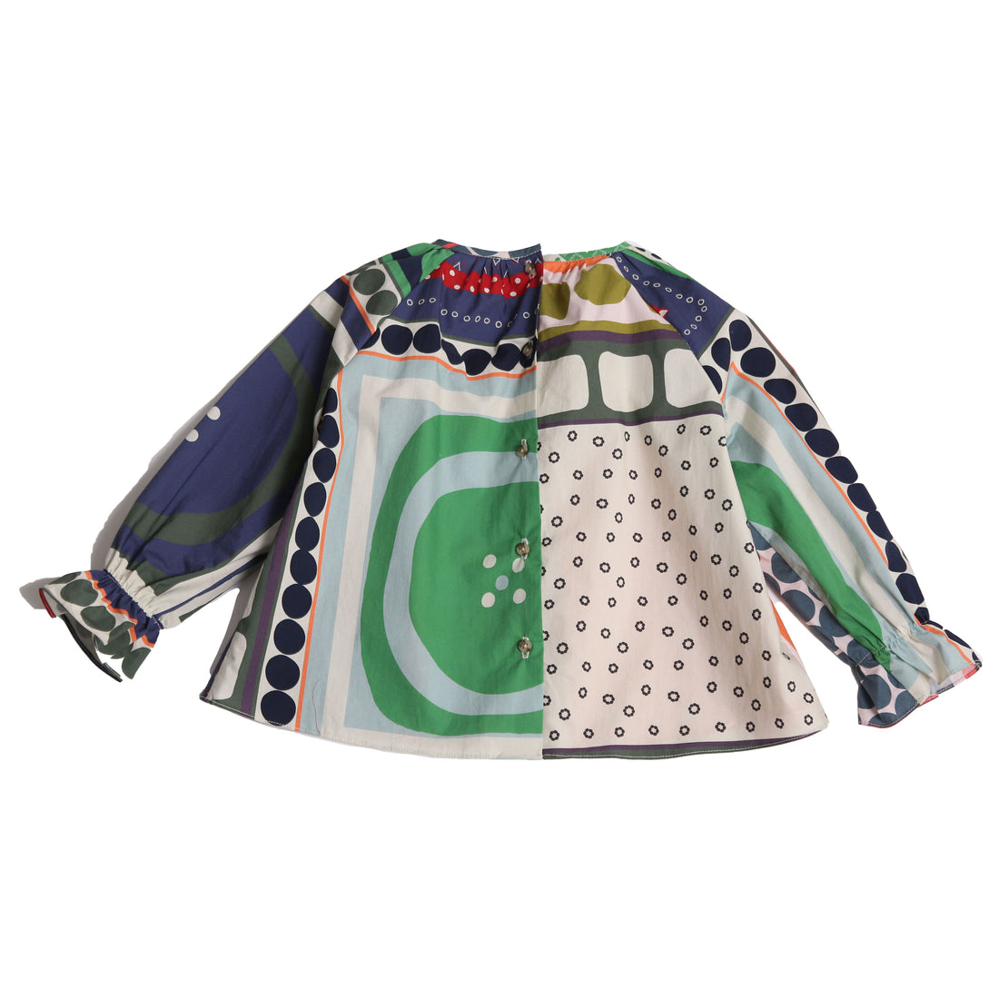 Tia Cibani Bandana Clara Smock Blouse