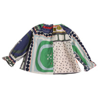 Tia Cibani Bandana Clara Smock Blouse