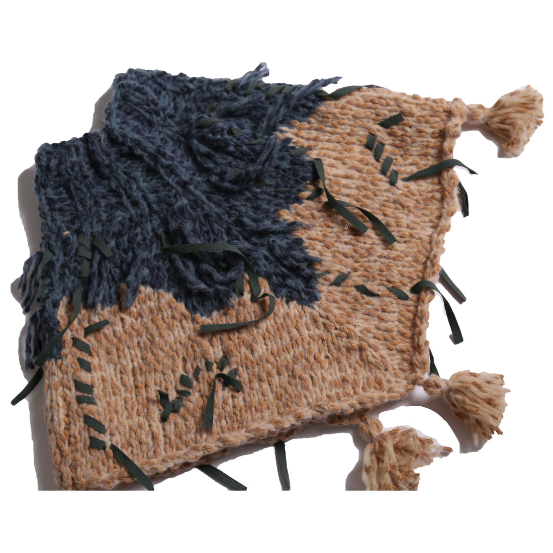Tia Cibani Levi Mix Ellsworth Abstract Poncho