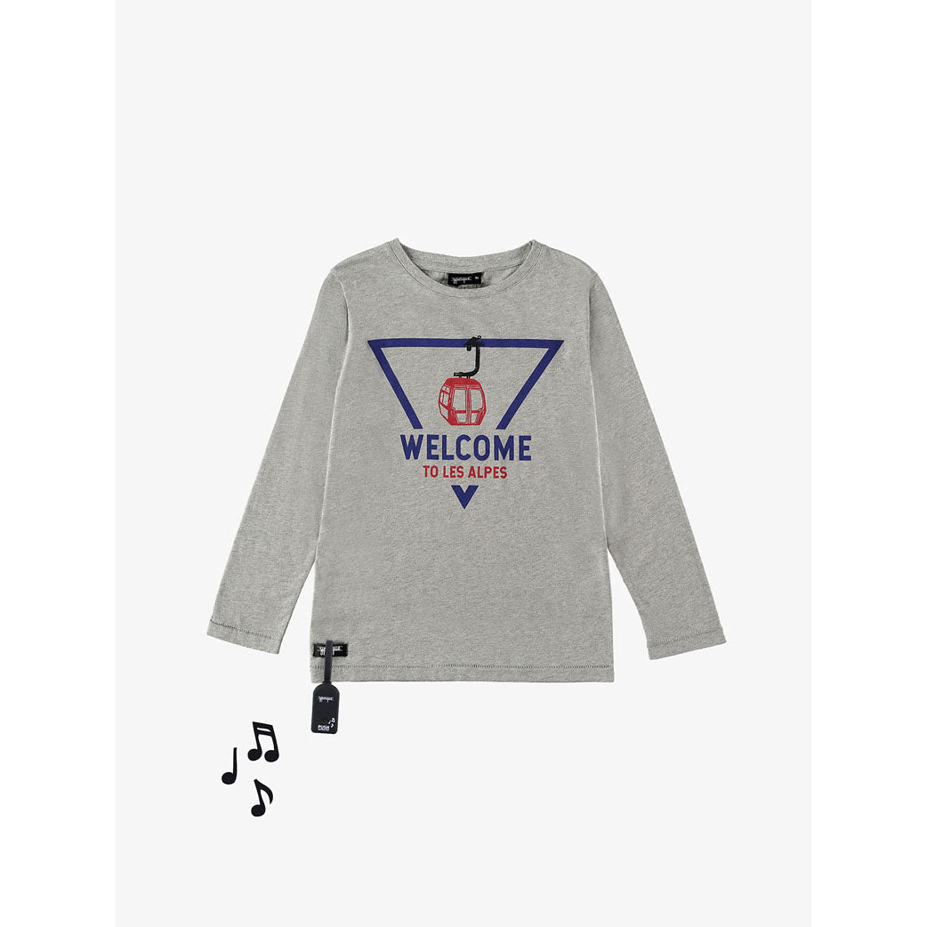 Yporque Melange Snow Cabine Sound Tee