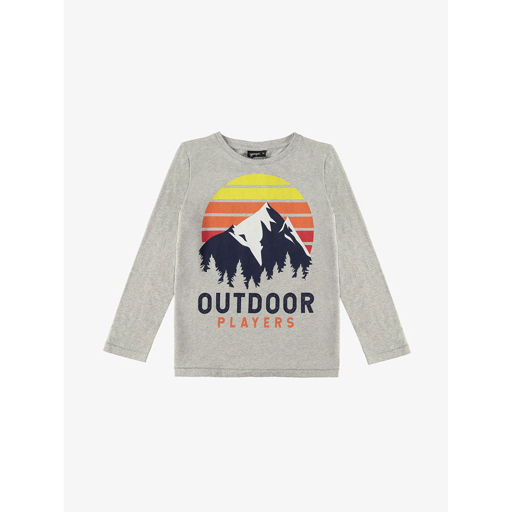 Yporque Melange Slogan Tee