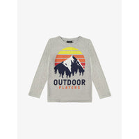 Yporque Melange Slogan Tee