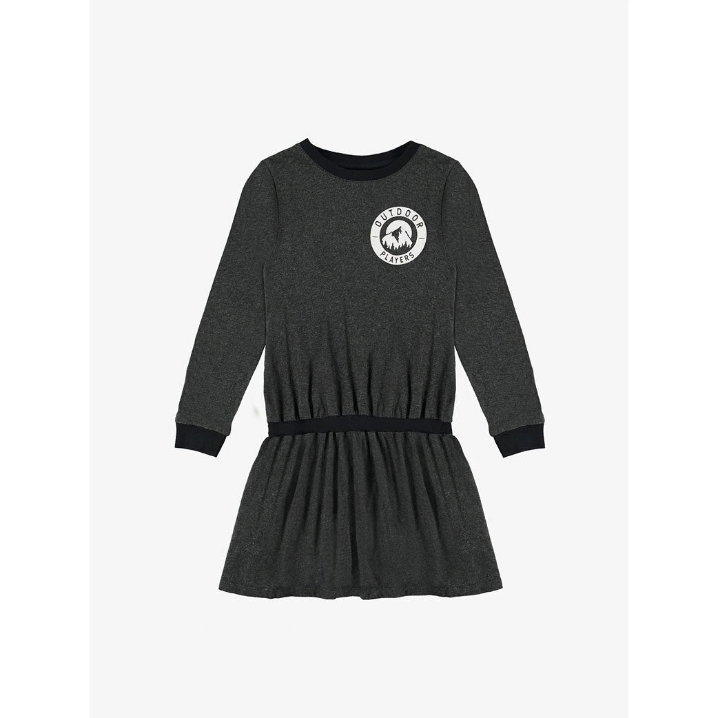 Yporque Vigor + Black Slogan Short Dress
