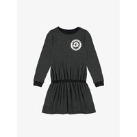Yporque Vigor + Black Slogan Short Dress