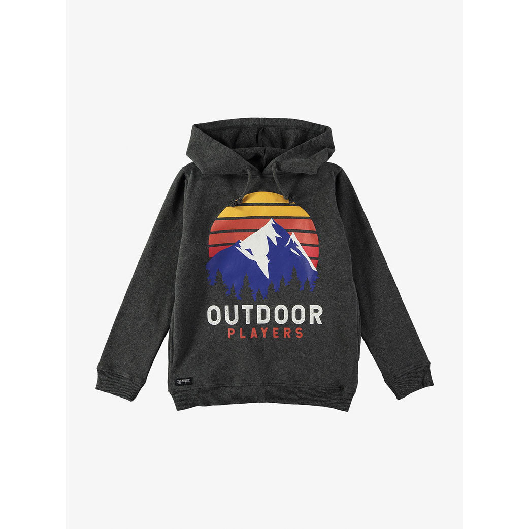 Yporque Vigore Slogan Big Hoodie