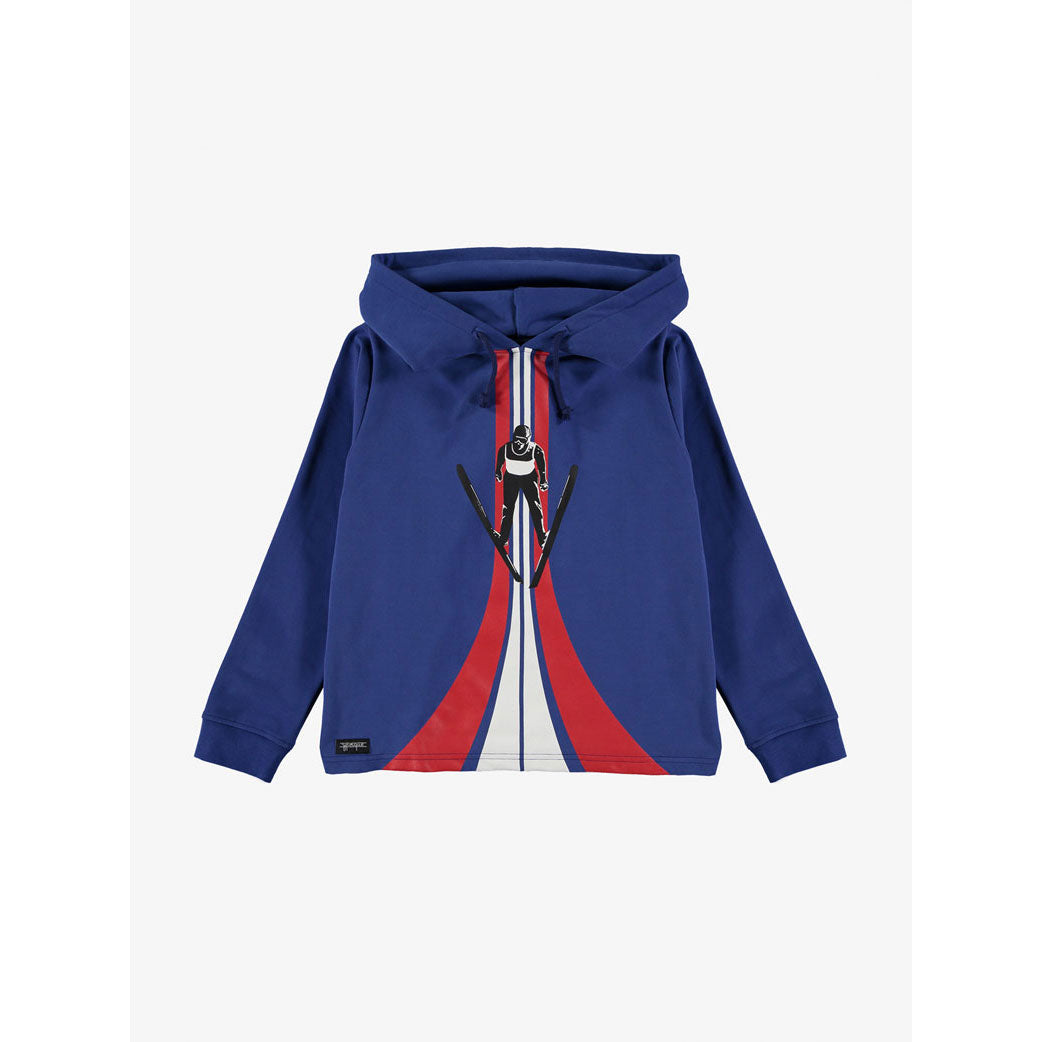Yporque Electric Ski Big Hoodie