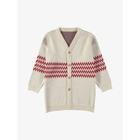 Yporque Cream Zig Zag Tricot Long