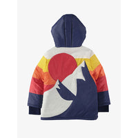 Yporque Multicolor Sunset Puffa Jacket