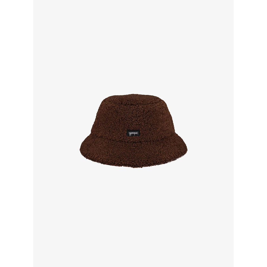 Yporque Brown Borg Bucket Hat
