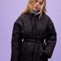 Les Coyotes de Paris Camille Wrap Around Jacket With Belt