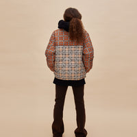 Les Coyotes de Paris Clara Patchwork Checkered Jacket