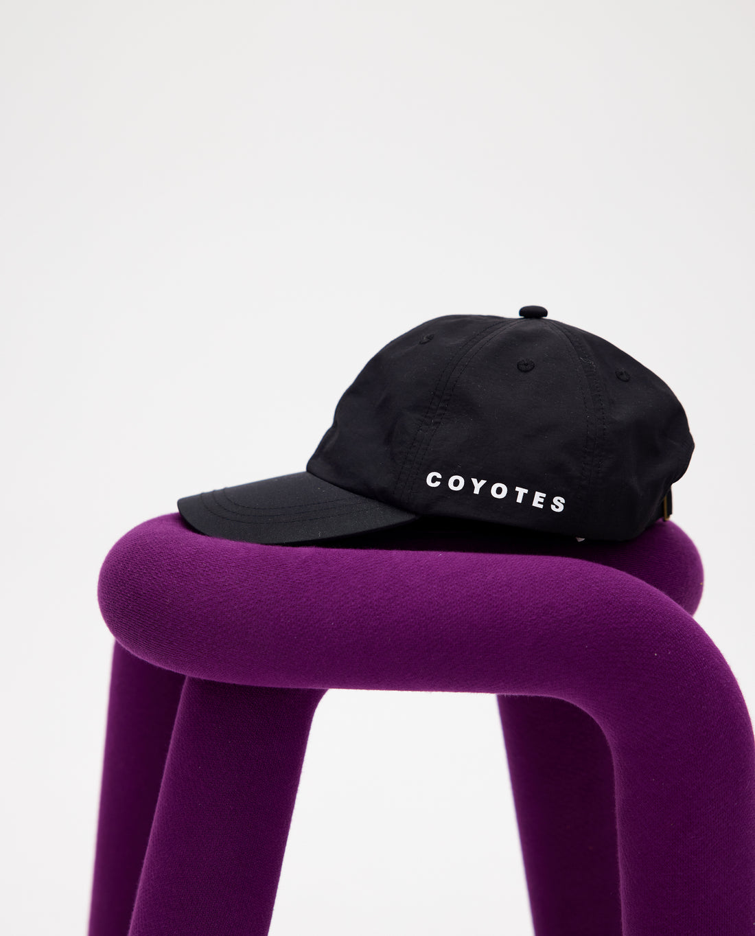 Les Coyotes de Paris Black Hilde Baseball Cap With Logo