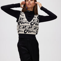 Les Coyotes de Paris Kori Vest With Allover Print