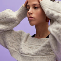 Les Coyotes de Paris Kris Cropped Cardigan