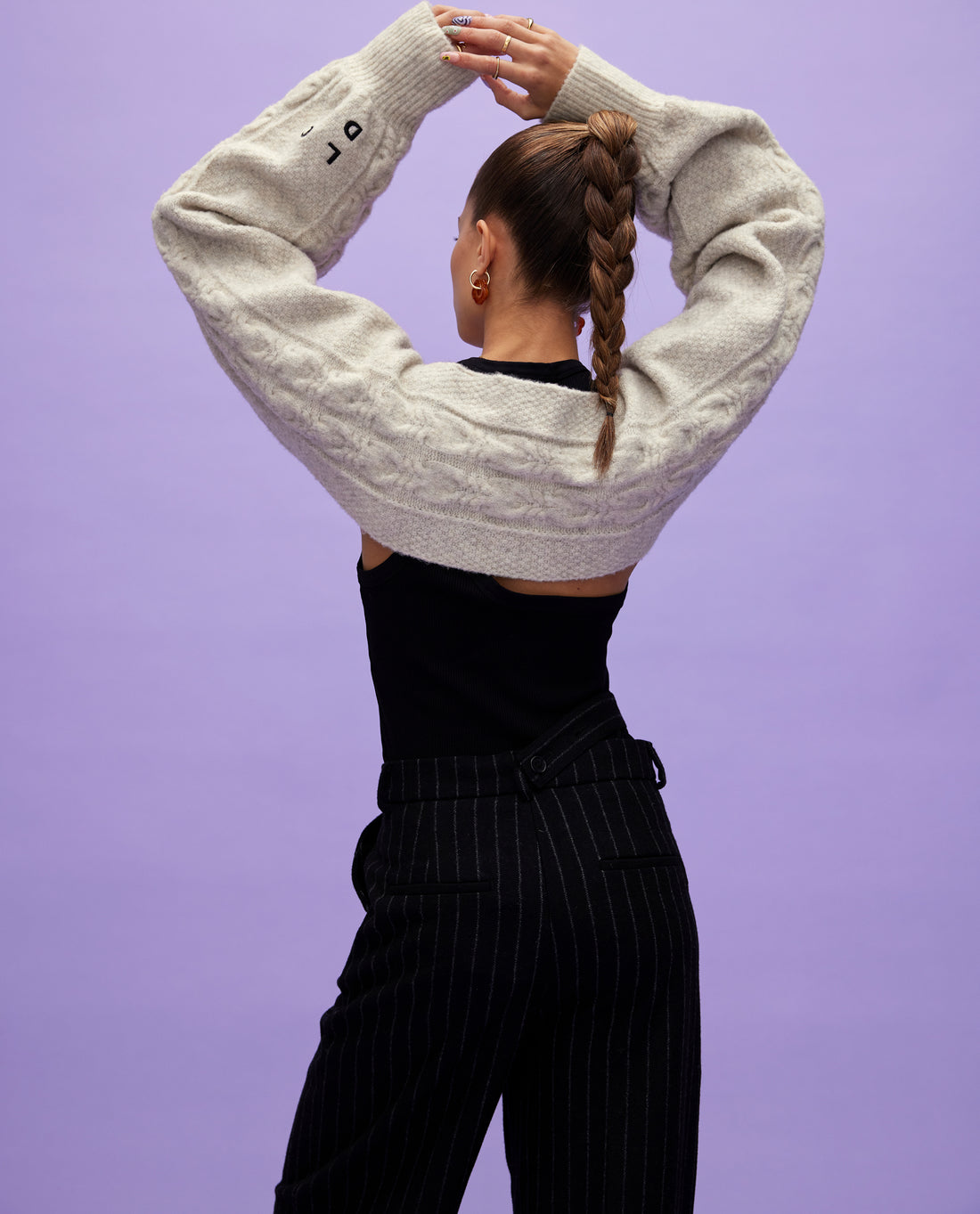Les Coyotes de Paris Kris Cropped Cardigan