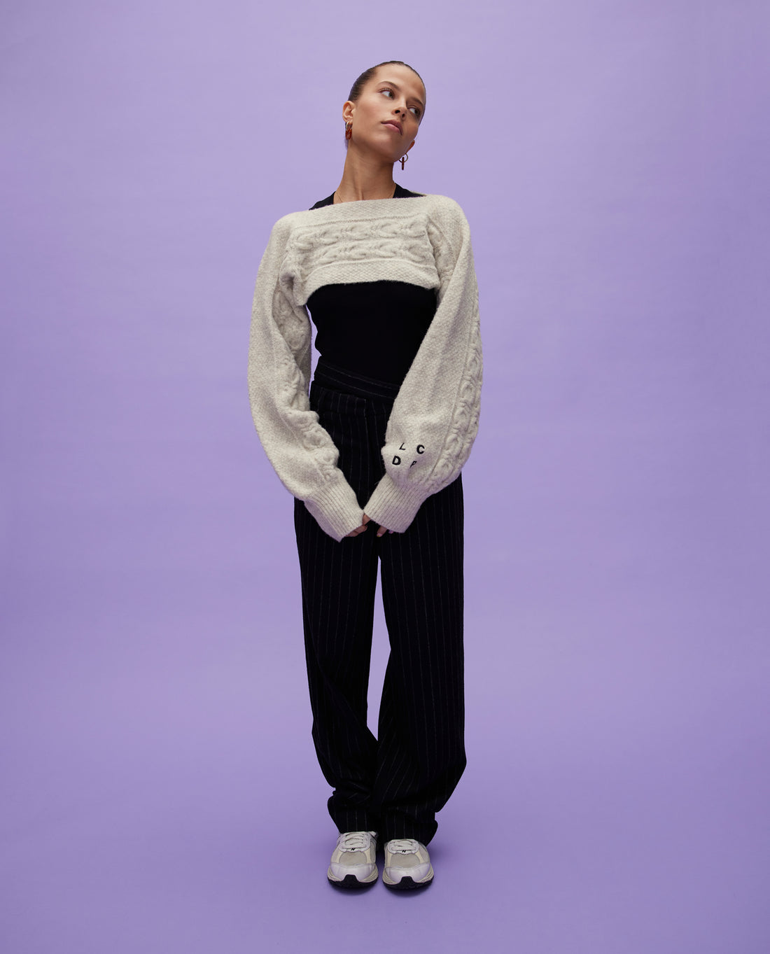 Les Coyotes de Paris Kris Cropped Cardigan