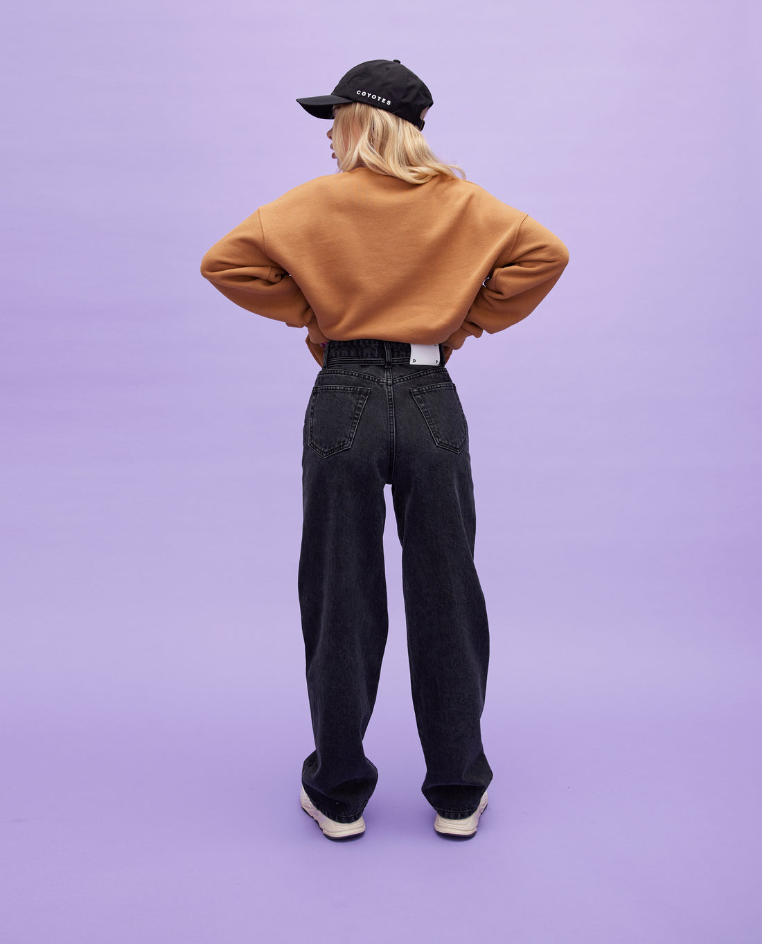 Les Coyotes de Paris Camel Leanne Top With Logo Detail