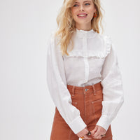 Les Coyotes de Paris Maya Blouse With Pillow Sleeves