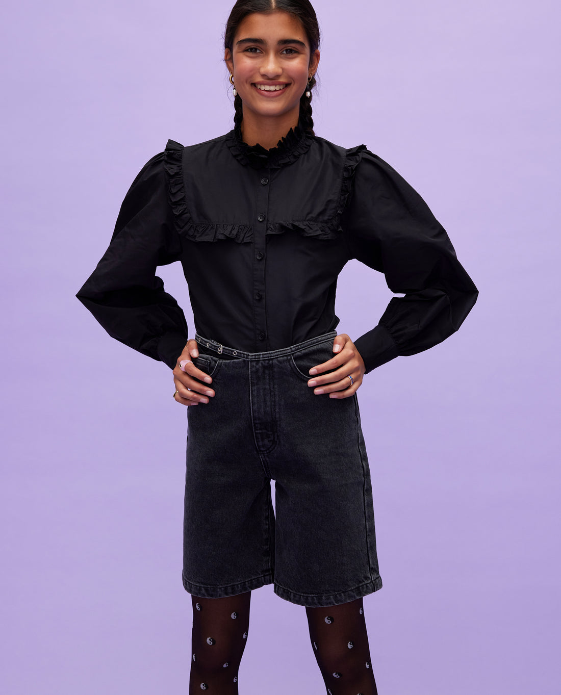 Les Coyotes de Paris Maya Blouse With Ruffle Details
