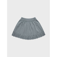 Louisiella Novella Knit Skirt- Blue
