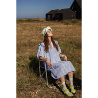 Fish and Kids Off White/Blue Guipure Womens Dress