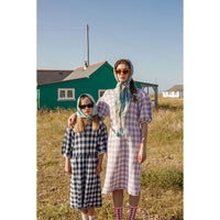 Fish and Kids Navy Vichy Dress
