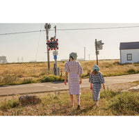 Fish and Kids Navy Vichy Dress