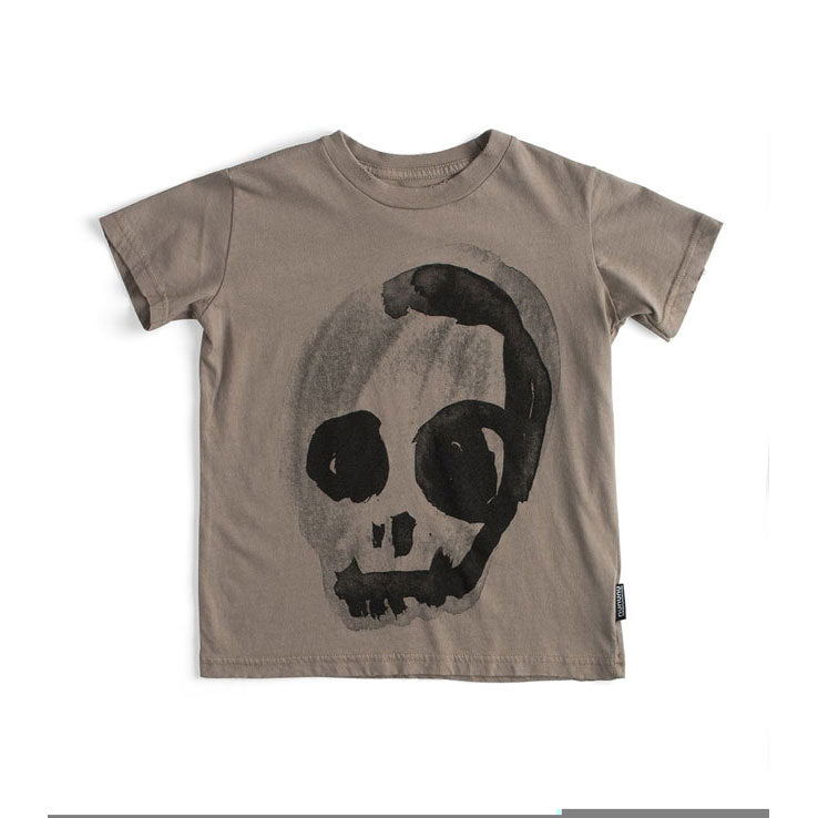 NUNUNU Stone Faded Skull T-Shirt