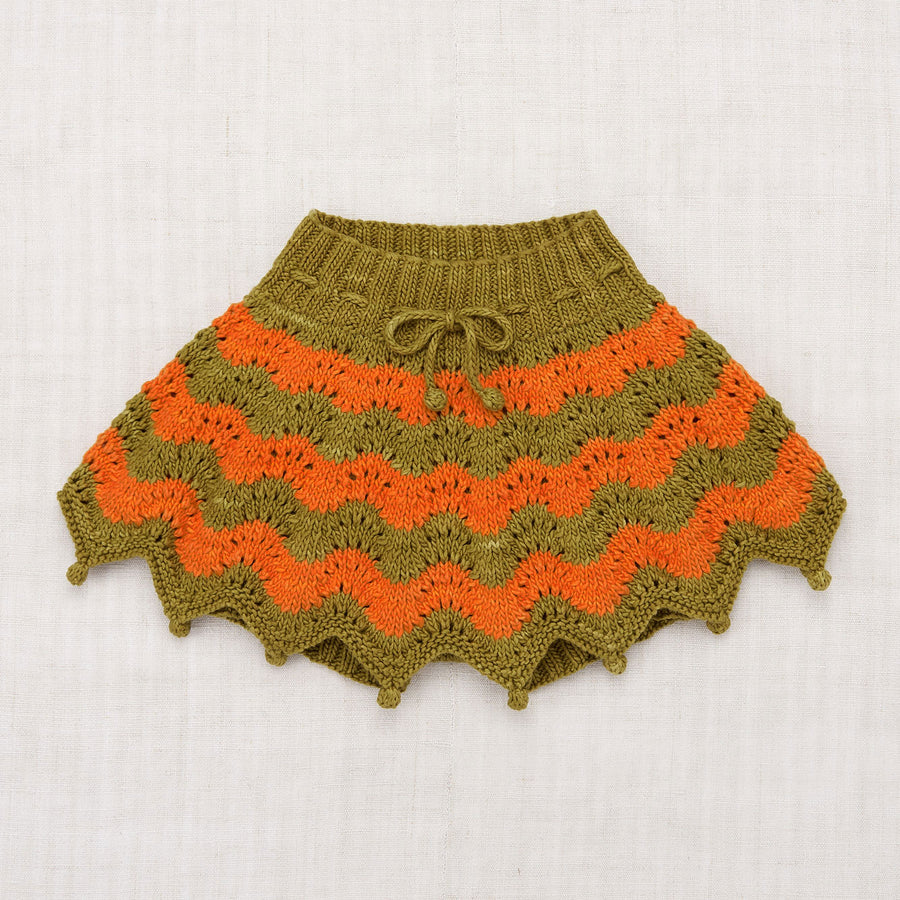 Misha and Puff Tarragon Feather Skating Skirt