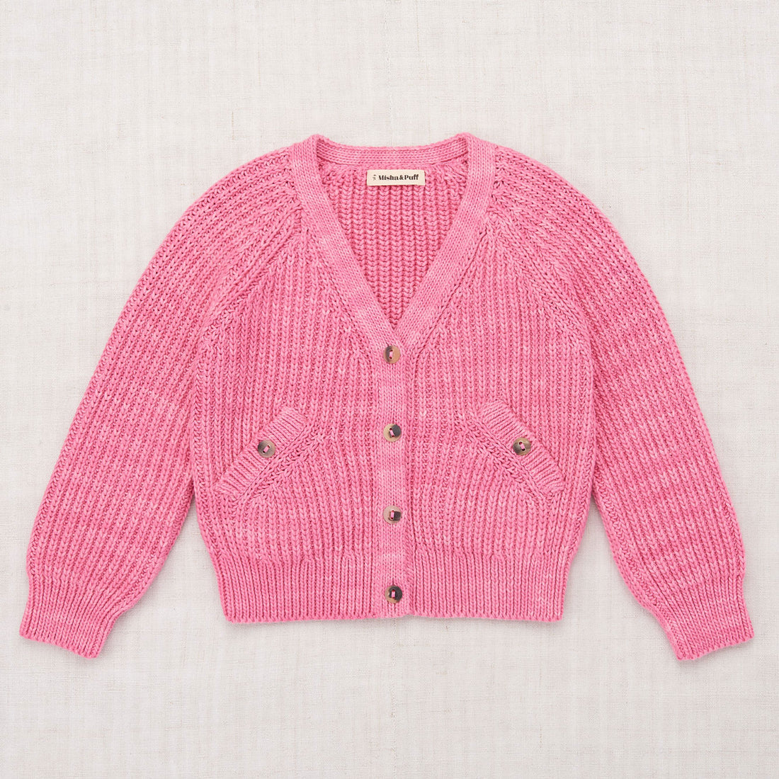 Misha and Puff Bloom Fisherman Rib Everyday Cardigan
