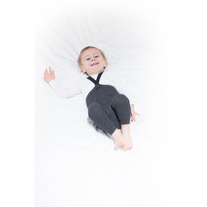 Silly Silas Dark Grey Blend Footless Cotton Tights