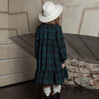 Unlabel Bottle Green Square Cosmos  Dress