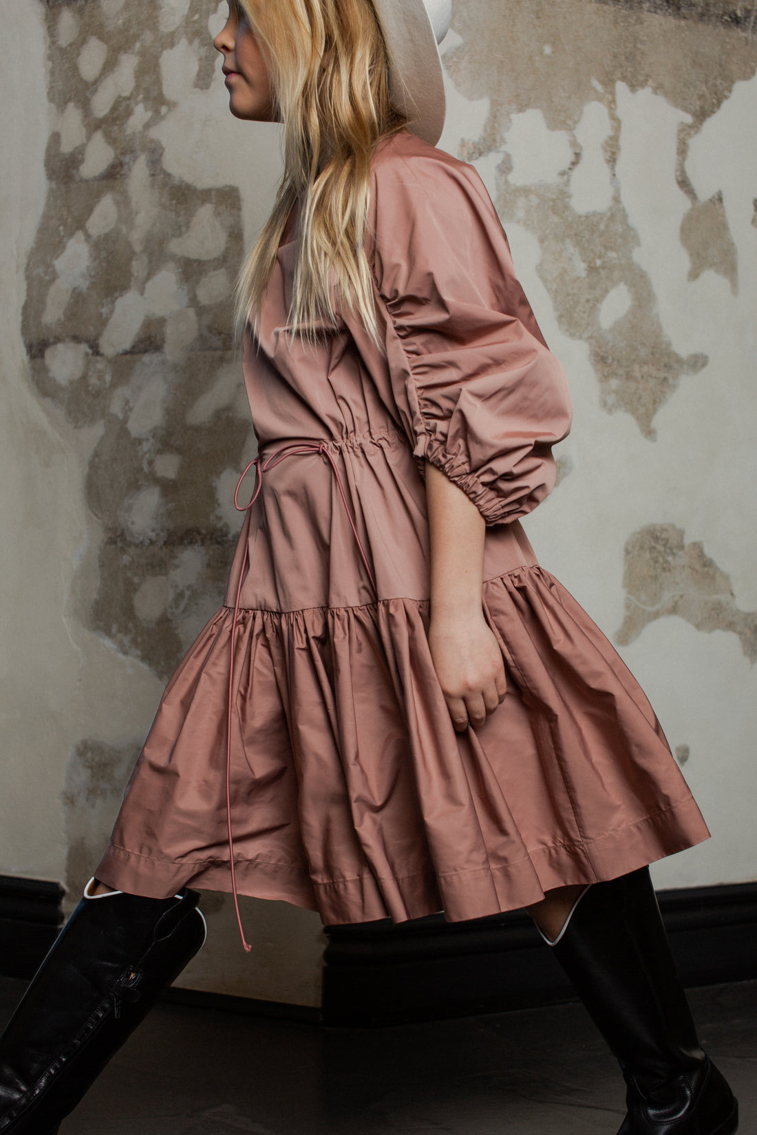 Unlabel Dusty Rose Collide Dress