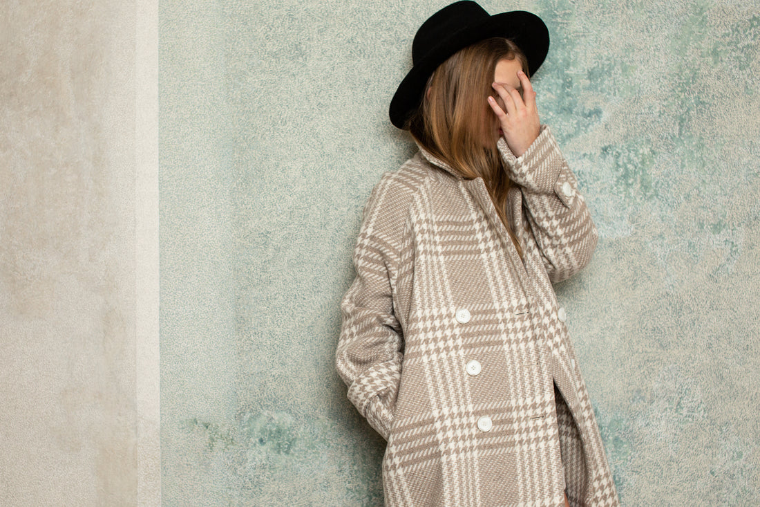 Unlabel Milk/Sand Square Sand Coat